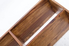 Policový regál Makassar II 180cm Sheesham