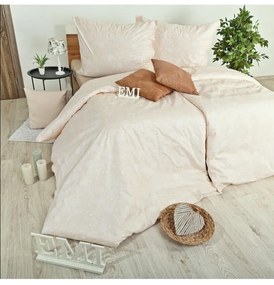Obliečky bavlnené Sea krémové EMI, Štandardný set jednolôžko obsahuje 1x 140x200 + 1x 70x90