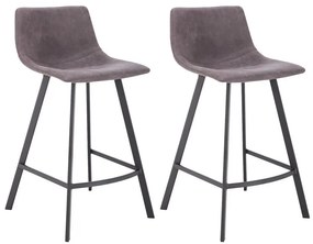 2x Barová stolička Hawaj CL-845-1 | tmavo šedá