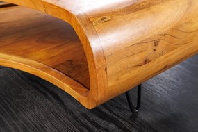 Konferenčný stolík ORGANIC LIVING 90 cm akáciové drevo