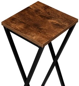 Stojan na kvety KONEL RUSTIC čierny 62 cm