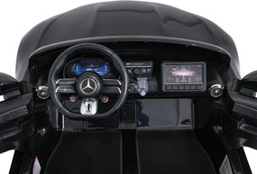 Ramiz Mercedes-Benz GT63 AMG elektrické autíčko pre deti čierne