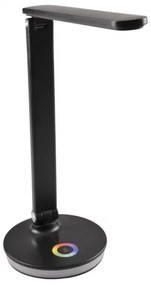 LED RGBW Stmievateľná dotyková stolná lampa NEPTUN LED/7W/230V čierna