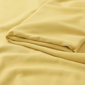 Goldea prírodná látka z ľanovej zmesi - žltá 300 cm