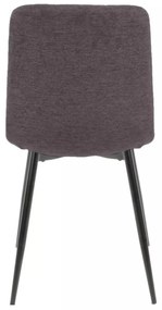 Jídelní židle Alan tmavě šedá