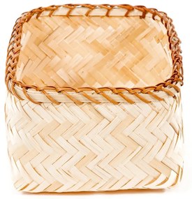 Súprava 3 úložných bambusových košíkov Compactor Natural Bamboo