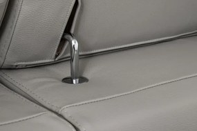 Moderné kožené kreslo LOREN II, hnedá (madras - 111 bark)