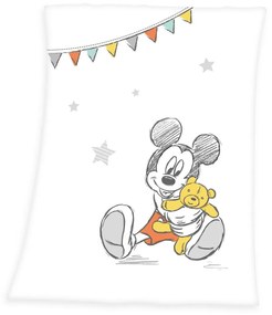 Herding Detská deka Mickey Mouse 75x100 cm