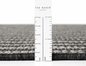 Ted Baker, Kusový koberec Ted Baker Haringey 106397 Black White, 200x300, čiernobiela, chodba / predsieň