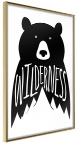 Artgeist Plagát - Wilderness [Poster] Veľkosť: 20x30, Verzia: Čierny rám