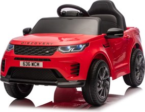 LEAN CARS Elektrické autíčko Land Rover Discovery DLS-K06 červené