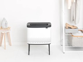 Brabantia Kôš na bielizeň Bo 60L biela