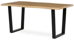Autronic BONTEC Jedálenský stôl 160x90cm, mdf, sivý dub, HT-F4216 GREY Farba: Hnedá