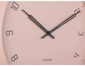 Karlsson 5950PI dizajnové nástenné hodiny 40 cm