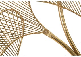 Kovová nástenná dekorácia 79x68 cm Leaf – Mauro Ferretti