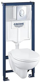 GROHE 39192000 - Sada 4 v 1 SOLIDO 1,13 m duro-biela