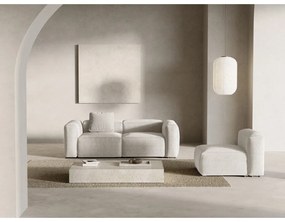 Béžová menčestrová pohovka 224 cm Bergamo – Cosmopolitan Design