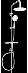 Mexen T67 sprchový stĺp, chrómová/biela - 798676793-00