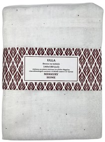 Záclona na páske Ulla polyester biela 140x180 Merkury Home II/22