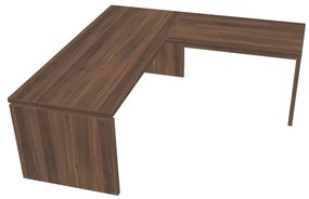 Ergonomický stôl Verno 200 x 200 cm, pravý, orech