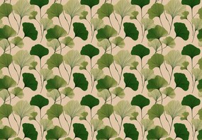 Fototapeta - Ginko zelené listy (147x102 cm)