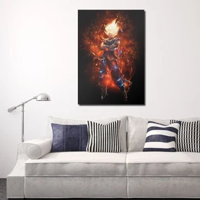 Gario Obraz na plátne Dragon Ball Son Goku - SyanArt Rozmery: 80 x 120 cm