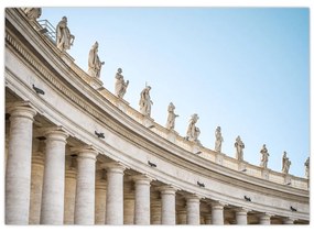 Sklenený obraz - Vatikán (70x50 cm)