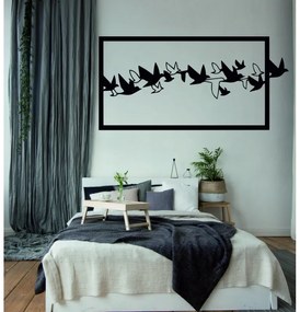 Pútavý obraz na stenu vyrezávaný z drevenej preglejky vtáky OBLOHA