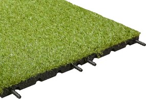 Gumová trávniková dlaždica ASLON 40 x 40 cm, Stone Grey