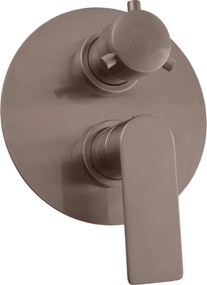 Slezák - RAV Vaňová/sprchová batéria 2-cestná s podomietkovým telesom NIL - NL186KMGK, Metal Grey kartáčovaná