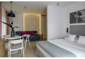 Argon 4221 - Luster na lanku SINES 1xE27/15W/230V pr. 28 cm modrá