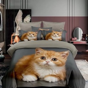 Obliečky Homa KITTY CUTE 7-dielna sada 140x200 cm