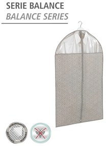 Béžový obal na obleky Wenko Business, 100 x 60 cm