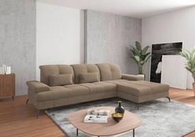 XXXLutz ROHOVÁ SEDAČKA, textil, svetlohnedá Sit & More - Sedačky - 000144009909