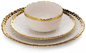 Keramický tanier Kati 25 cm biely
