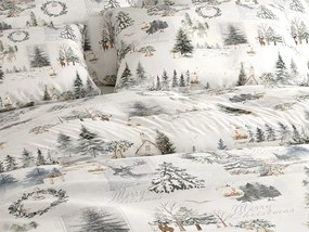 Bavlnené obliečky WINTER WHISPER farebné Rozmer obliečky: 70 x 90 cm | 140 x 200 cm