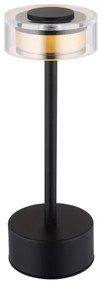 Globo 21026S - LED Stm. stolná lampa SHIRA LED/2,5W/3,7V 2700/4000/6500K čierna