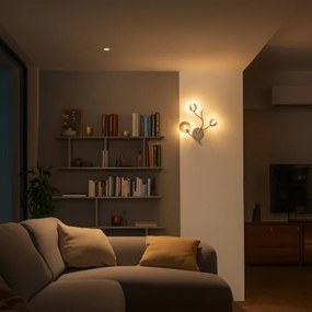 Brilagi - LED Nástenné svietidlo MISTEL 3xG9/3W/230V lesklý chróm/dymová