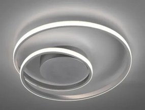 Stropné/nástenné osvetlenie Zibal, titanová farba%