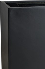 Kvetináč ELEMENTO, sklolaminát, šírka 88 cm, antracit