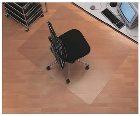 Podložka pod stoličku RS Office Dura Grip Meta 150 x 120 cm - na tvrdú podlahu, číra