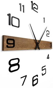 Drevené nástenné hodiny s minimalistickým dizajnom pre interiér | SENTOP MAS023-3073
