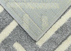 Koberce Breno Kusový koberec PORTLAND 4601/RT4V, viacfarebná,67 x 120 cm