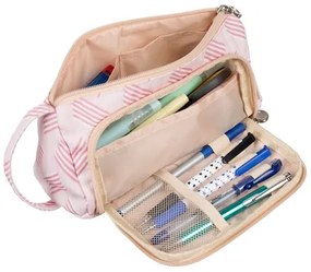 Maaleo 24508 Dvoukomorový, rozšiřitelný školní penál pro děti AKCE