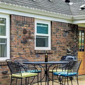 Brilagi - Vonkajšie nástenné svietidlo MOLDE 1xE27/60W/230V IP44 bronzová/patina