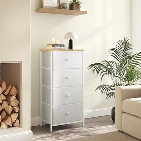 Autronic BONTEC Komoda 45x30x92cm, mdf, sivá, AUK-E1031 GREY Farba: Šedá