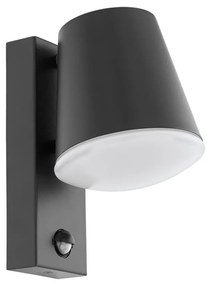 Eglo 97451 - Vonkajšie nástenné svietidlo so senzorom CALDIERO 1xE27/10W/230V IP44 EG97451