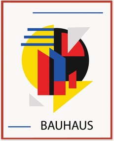 Nástenná dekorácia v ráme Bauhaus Minimal