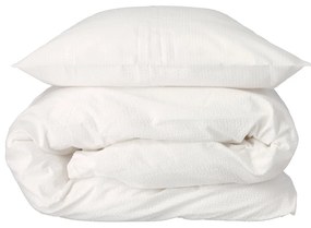 Biele obliečky z bio bavlny 200x140 cm Wave Optical - Södahl