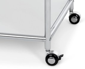 Kovový stolík »CN3« so zásuvkou